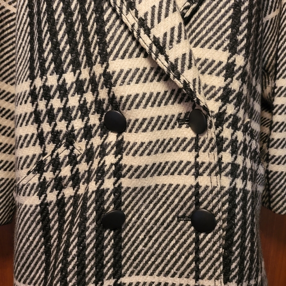 Reine Schurwolle Men Over Coat Pure Wool Laine Vierge Made in Germany Sz 38 - Picture 4 of 16